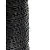 Laureola Industries 3/64" to 1/16" PVC Coated Black Color Galvanized Cable 7x7 Strand Aircraft Cable Wire Rope, 250 ft ZAG364116-77-GPB-250